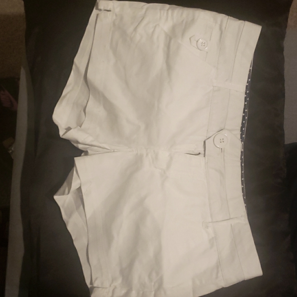White Shorts Size 9